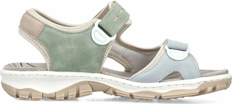 Sandale sportive femra Rieker 68866-94, shumëngjyrëshe
