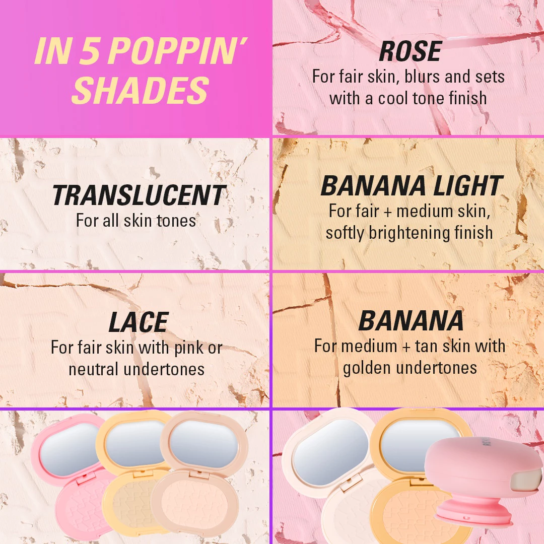 Revolution Powder Pops Instant Blur Setting Powder - Translucent