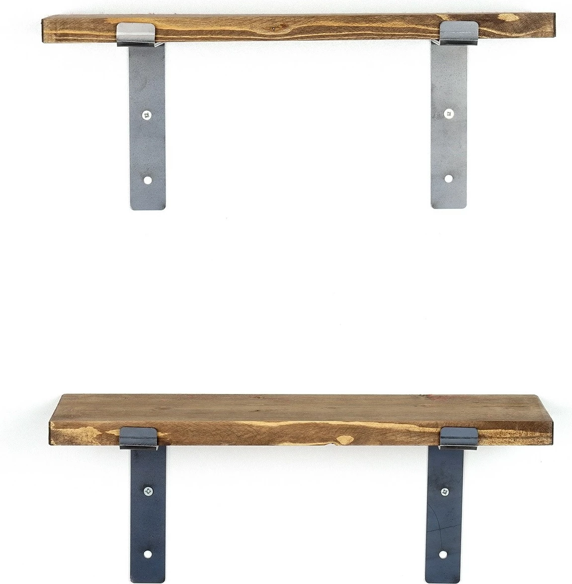Raft dekorativ prej druri për mur, Hanah Home, Lam005