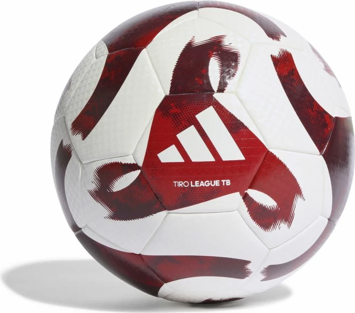 Top futbolli adidas për meshkuj, femra dhe fëmijë, i bardhë me të kuqe [Madhësia: 5]