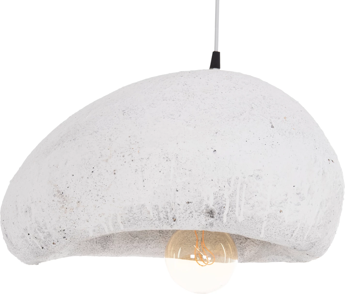 Llambë tavani varëse, pamje guri, e bardhë, STONER (M), FH4418.02, 55x45x40cm