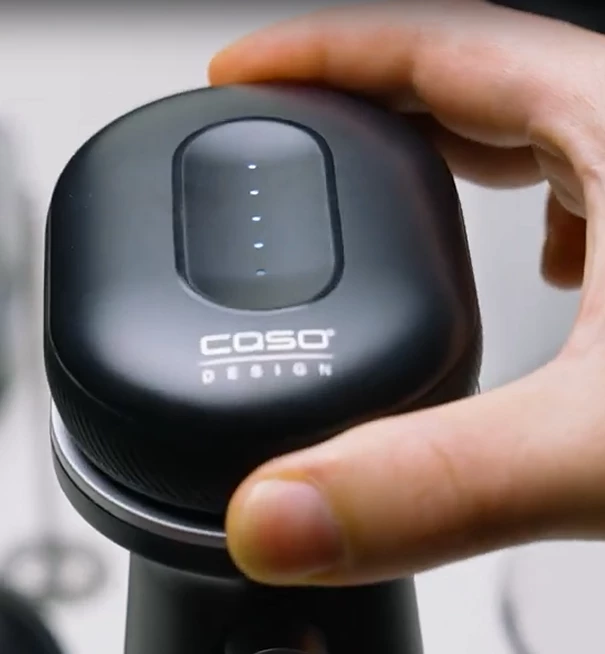 Bateri e rikarikueshme CASO Click & Power MPN 3624, për CASO Click-Series, USB-C, e zezë, me kabllo USB-C