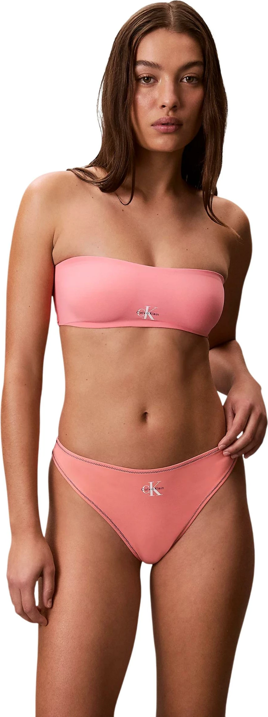 Të poshtme bikine tanga Calvin Klein Jeans LV00Q61226, fishing [Madhësia: L]