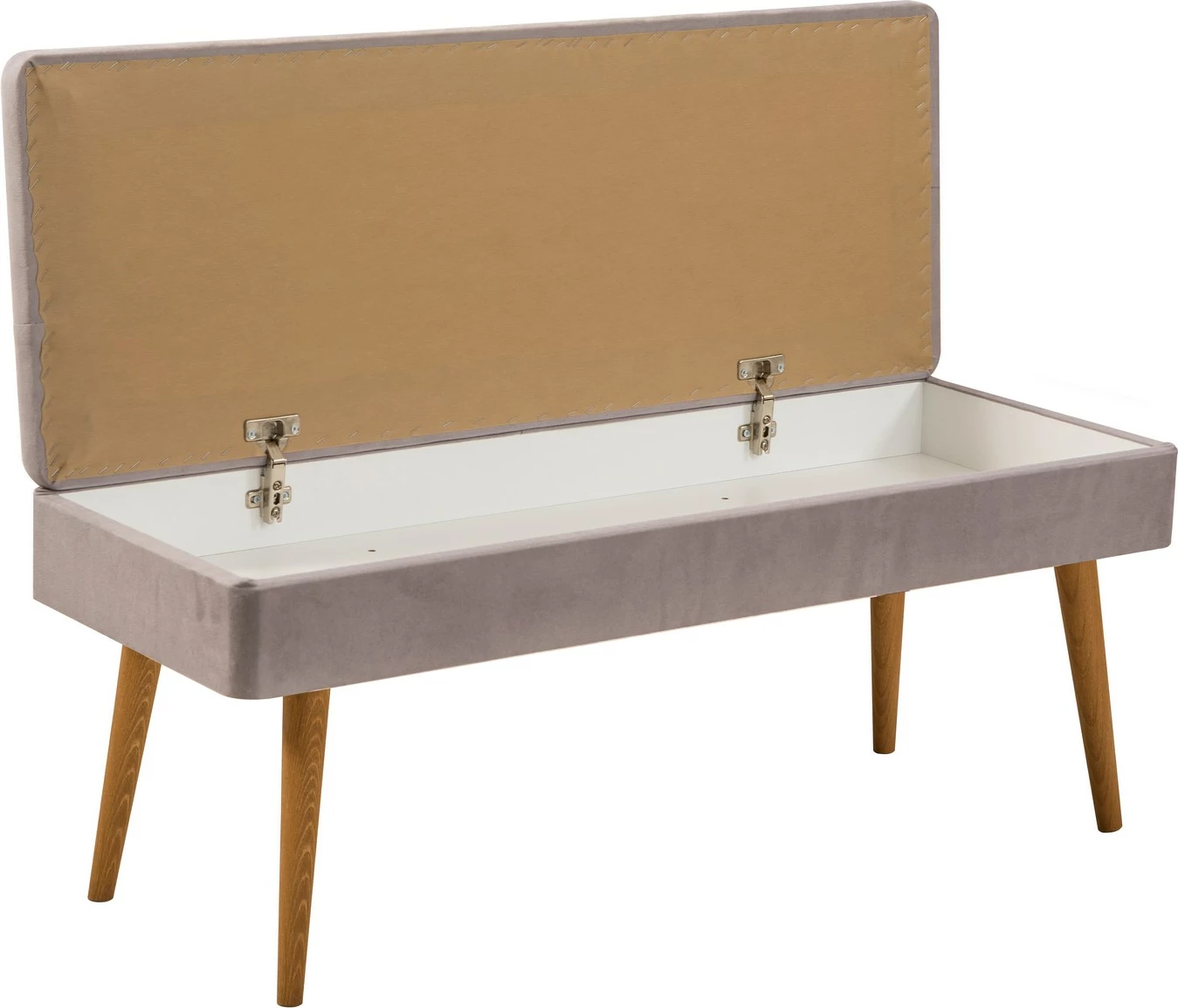 Set tavoline me karrige dhe konsol, zgjatues, 5 pjesë, Skye Decor, Vina 02 0701, ngjyrë lis Atlantik, gri