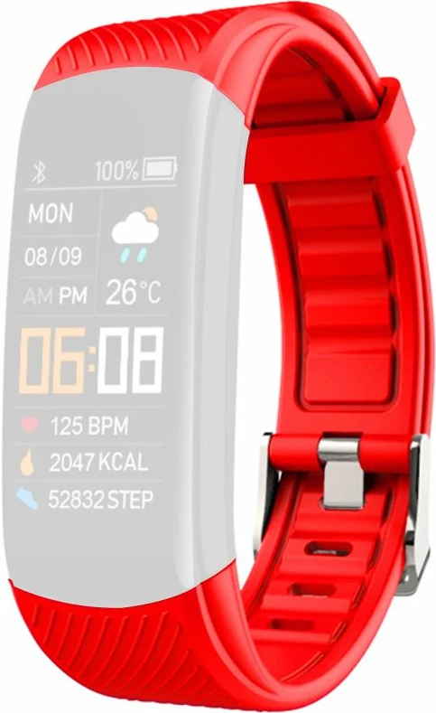 Rrip silikoni Giewont, kuq