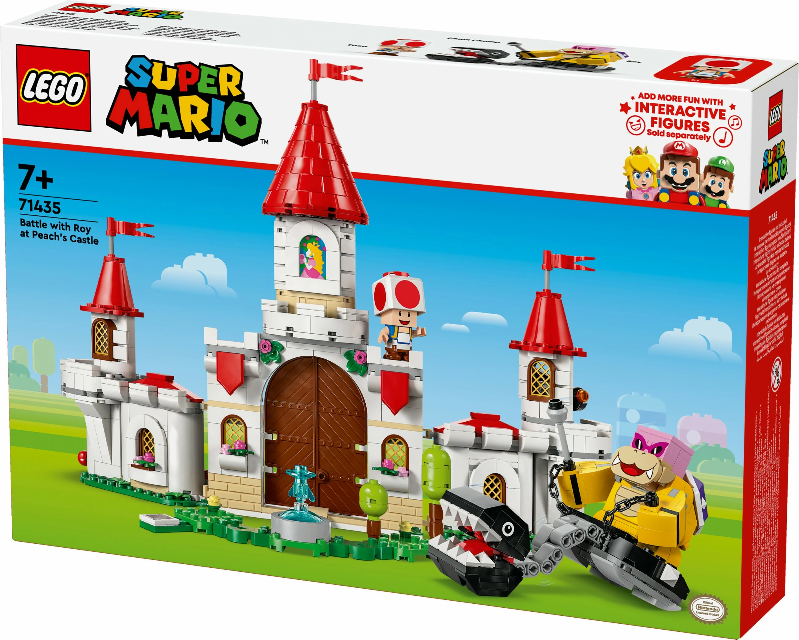 Set ndërtimi LEGO Super Mario 71435, Showdown me Roy, shumëngjyrësh