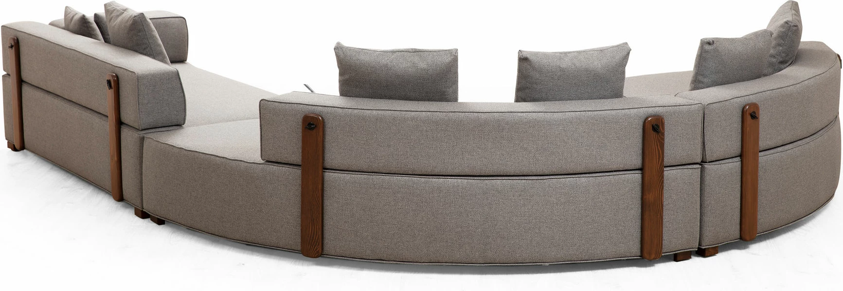 Këndare Atelier del Sofa Gondol-4, gri, 3 pjesë