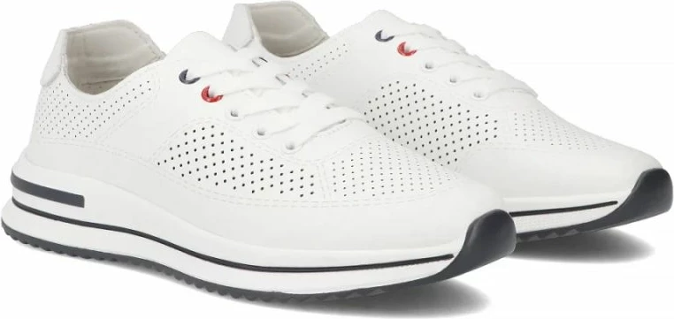 Këpucë të ulëta femra Filippo DP7608/26, të bardha