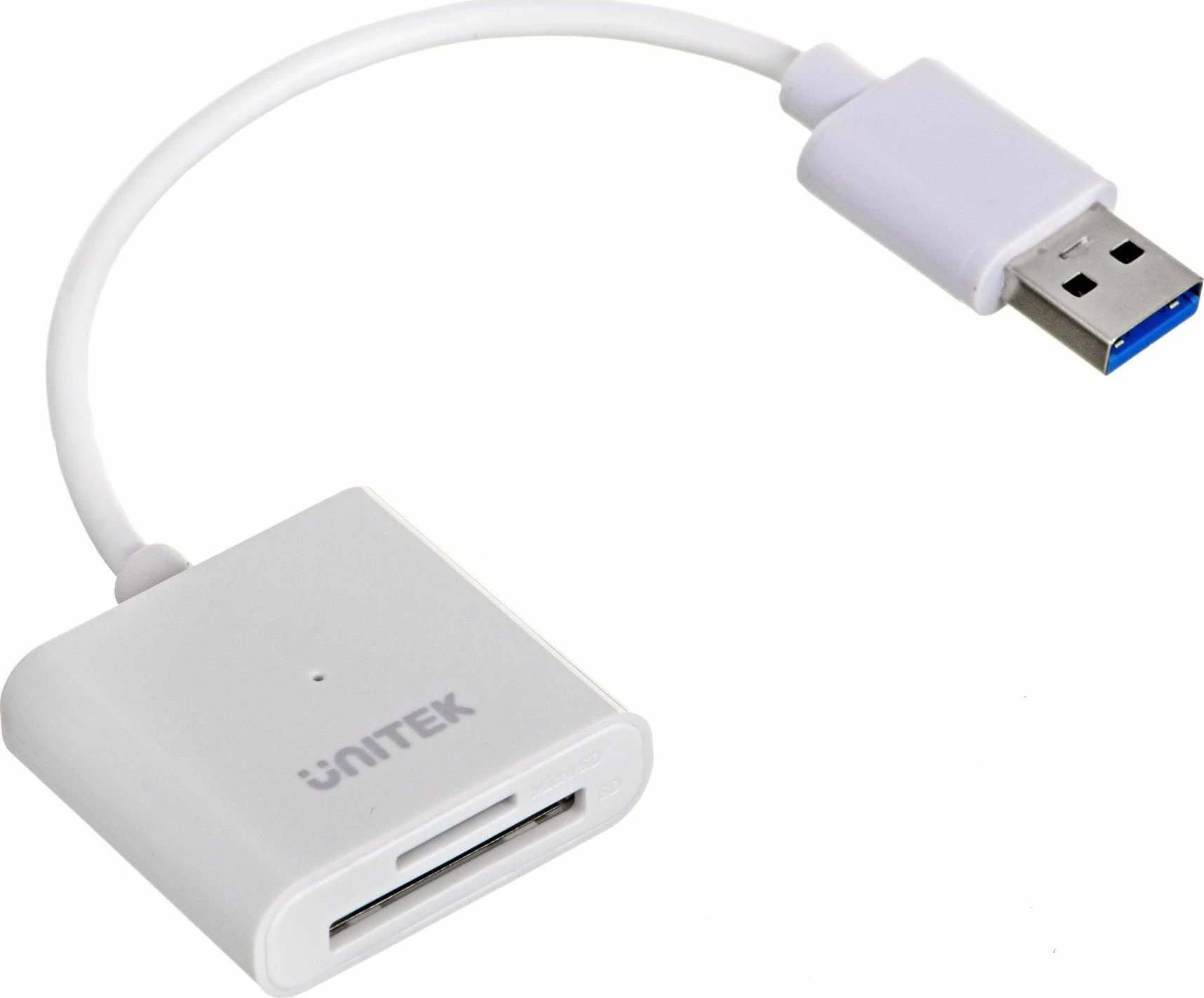 Lexues kartele Unitek Y-9321 USB 3.1 Gen1, SD/microSD, 2 slote, i bardhë