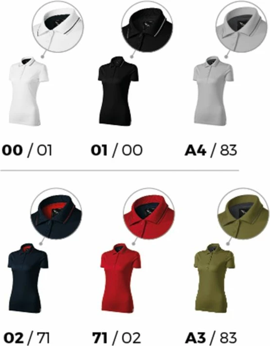 Maicë polo për femra Malfini, ngjyrë blu marine