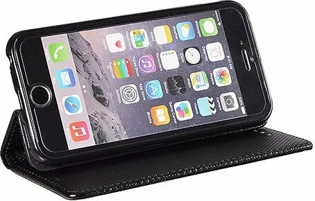Mbështjellës HAVANA 10299 Magnetic Flip Cover për iPhone 7/8/SE 2020, me magnet, me xhep karte, i zi