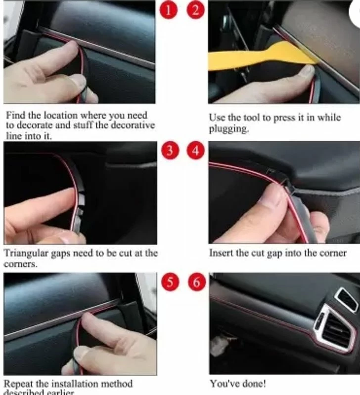 Shirit Dekorues Interieri 5m 2651