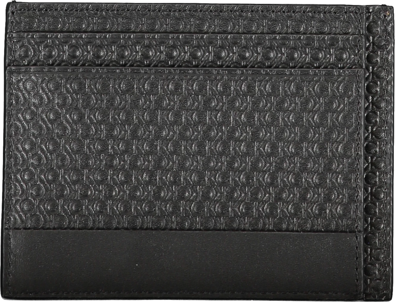 Portofol për meshkuj Calvin Klein, i zi