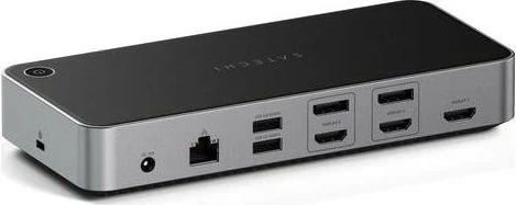 Docking station Satechi Triple 4K Display, Mac/Windows, gri