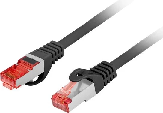 Kabllo rrjeti Lanberg Patchcord, CAT.6 FTP, 10m, e zezë