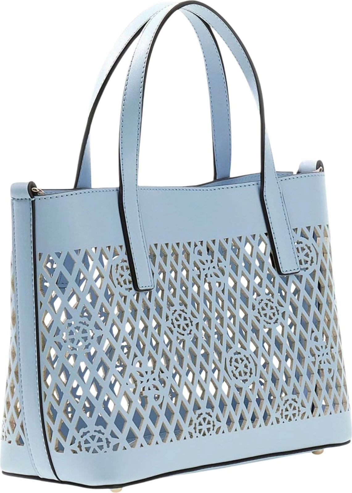 Çantë tote për femra Guess Letty 2 in 1 Mini Tote HWPG99 11750, e kaltër