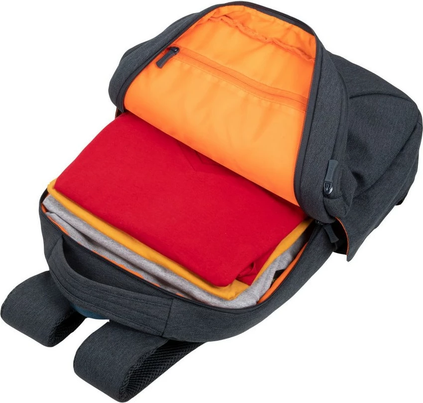 Çantë shpine RIVACASE Galapagos 7761 për laptop 15.6 inç, gri e errët