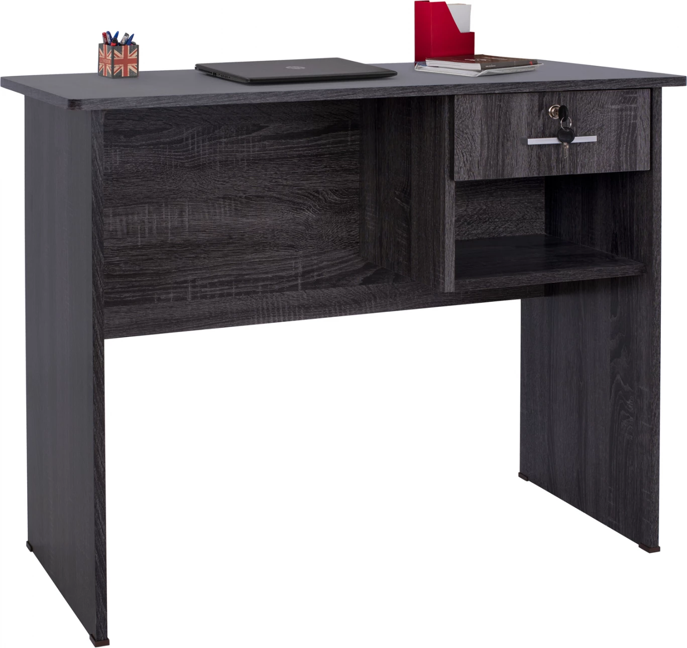 Zyrë melamine me sirtar FH2283.01 ngjyrë gri 90x45x74.5