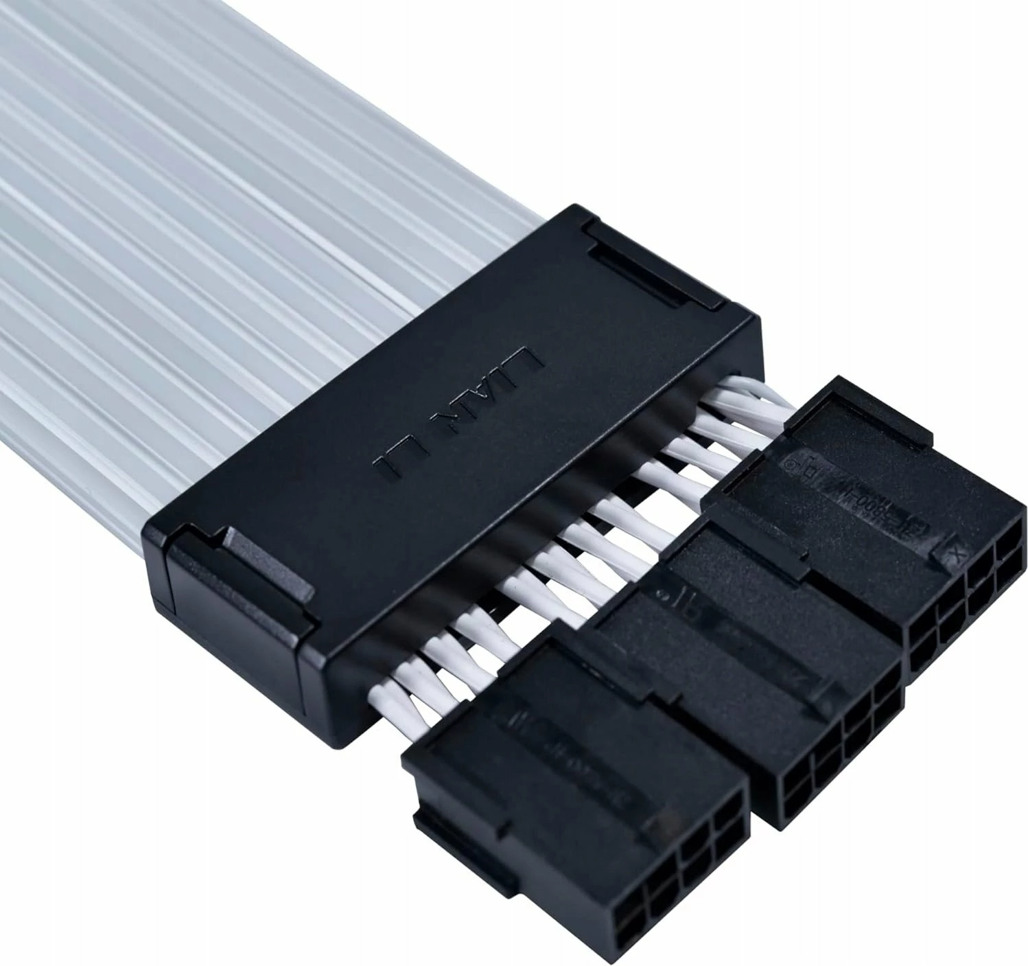 Kablë zgjatimi energjie ARGB për GPU Lian Li Strimer Wireless PW12-1W, 3x 8-Pin, 340 mm, 174 LED
