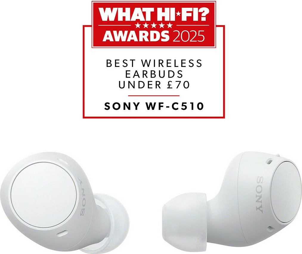 Kufje SONY WFC510W TWS, Bluetooth, të bardha