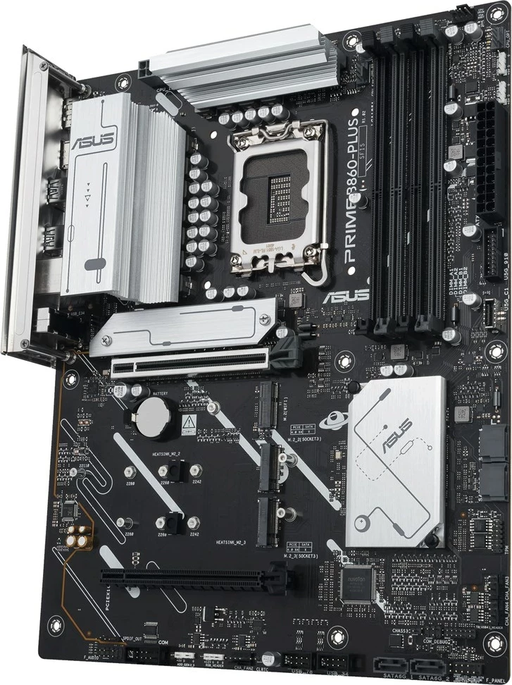 Pllakë amë ASUS PRIME B860-PLUS-CSM, Socket LGA 1851, ATX, Multicolour