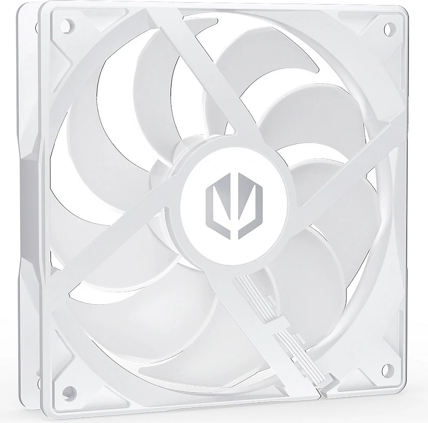 Ventilator për kasë Endorfy Stratus 120 White, 120mm, PWM, ARGB, i bardhë