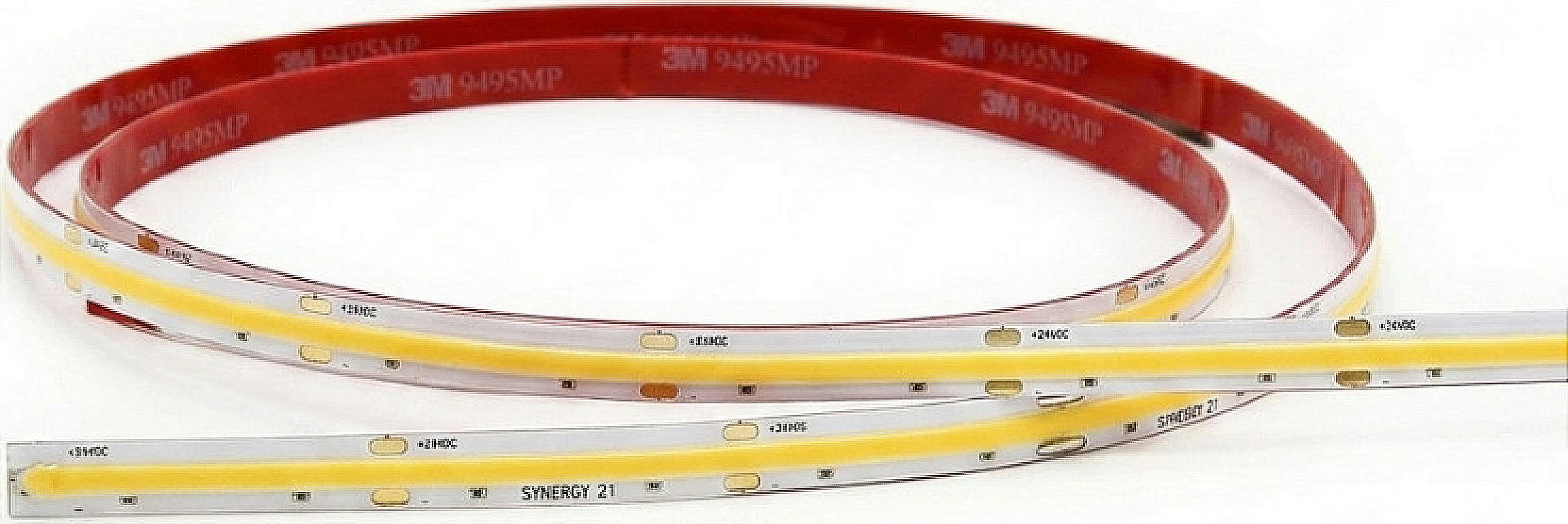 Shirit LED fleksibël COB Synergy21 LED Flex Strip, DC24V, 40W, IP67, e bardhë e ngrohtë