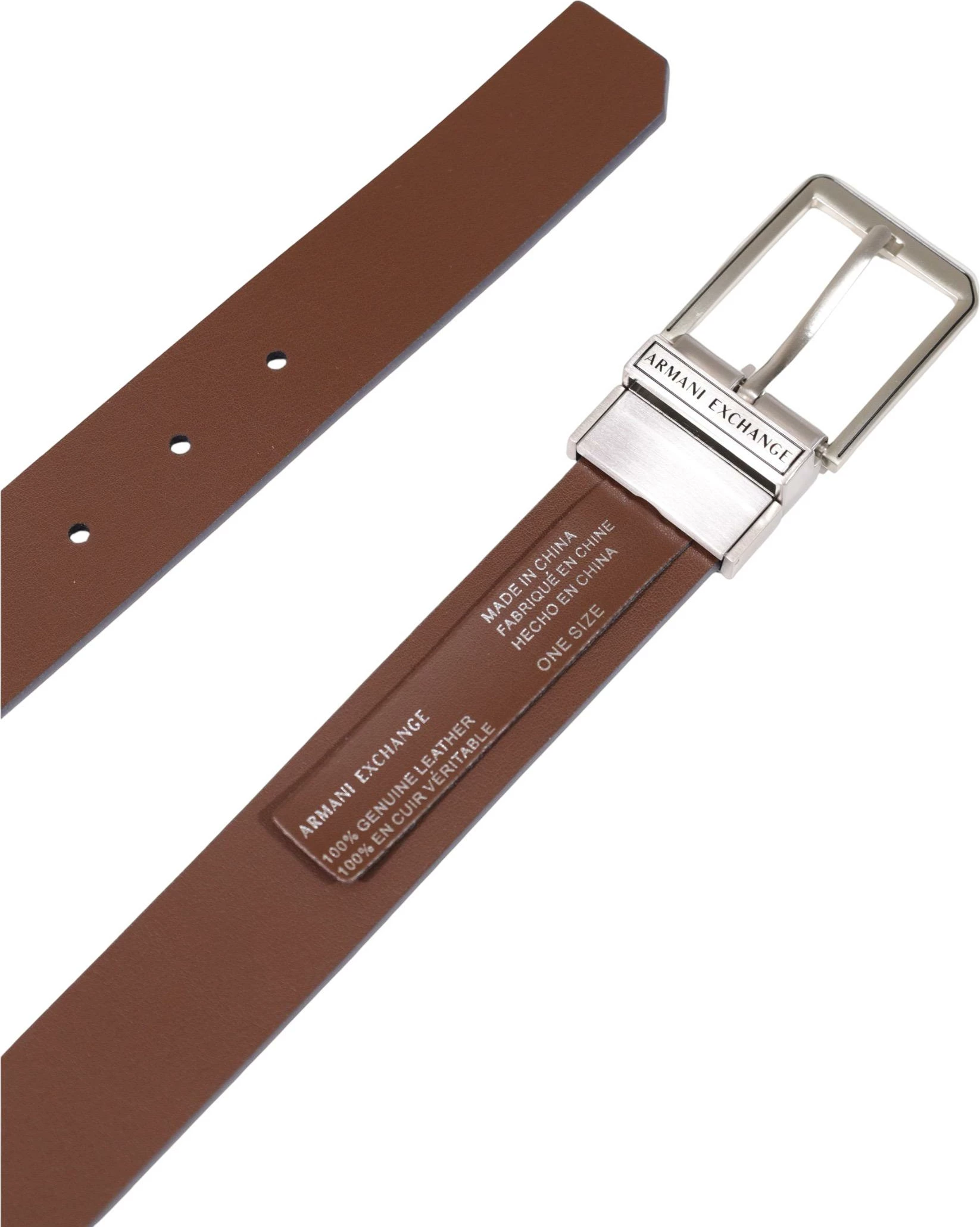 Rrip për meshkuj Armani Exchange XM003188 AF26723, blu-kafe