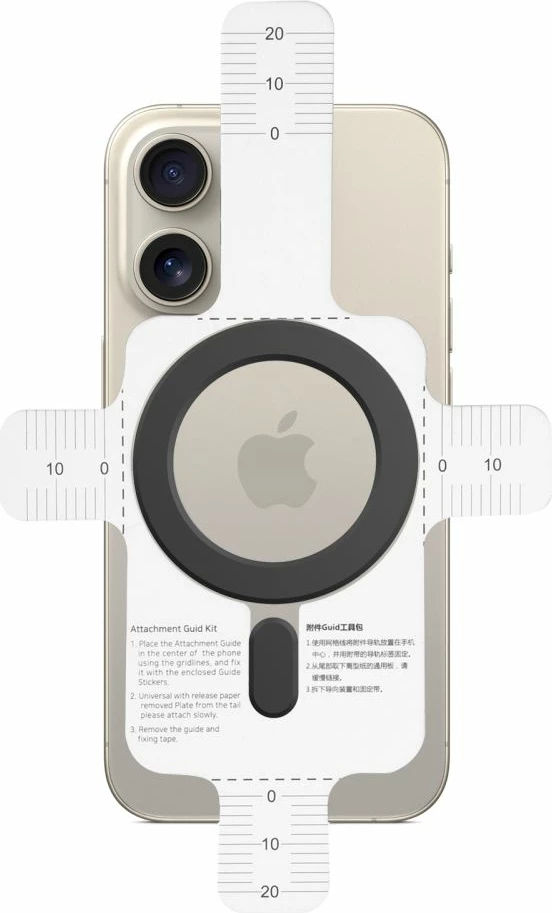 Pllakë magnetike MagSafe Tech-Protect MagMat, universale, e zezë