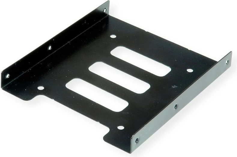 Adapter montimi ROLINE 16.01.3009 për HDD/SSD 2.5" në 3.5", metal, i zi