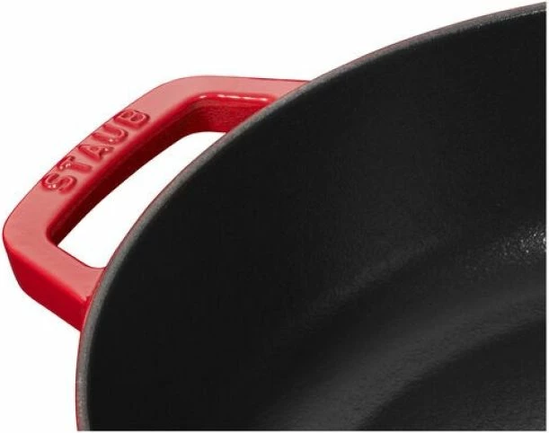 Tigan i thellë me kapak ZWILLING STAUB 28 cm, i zi
