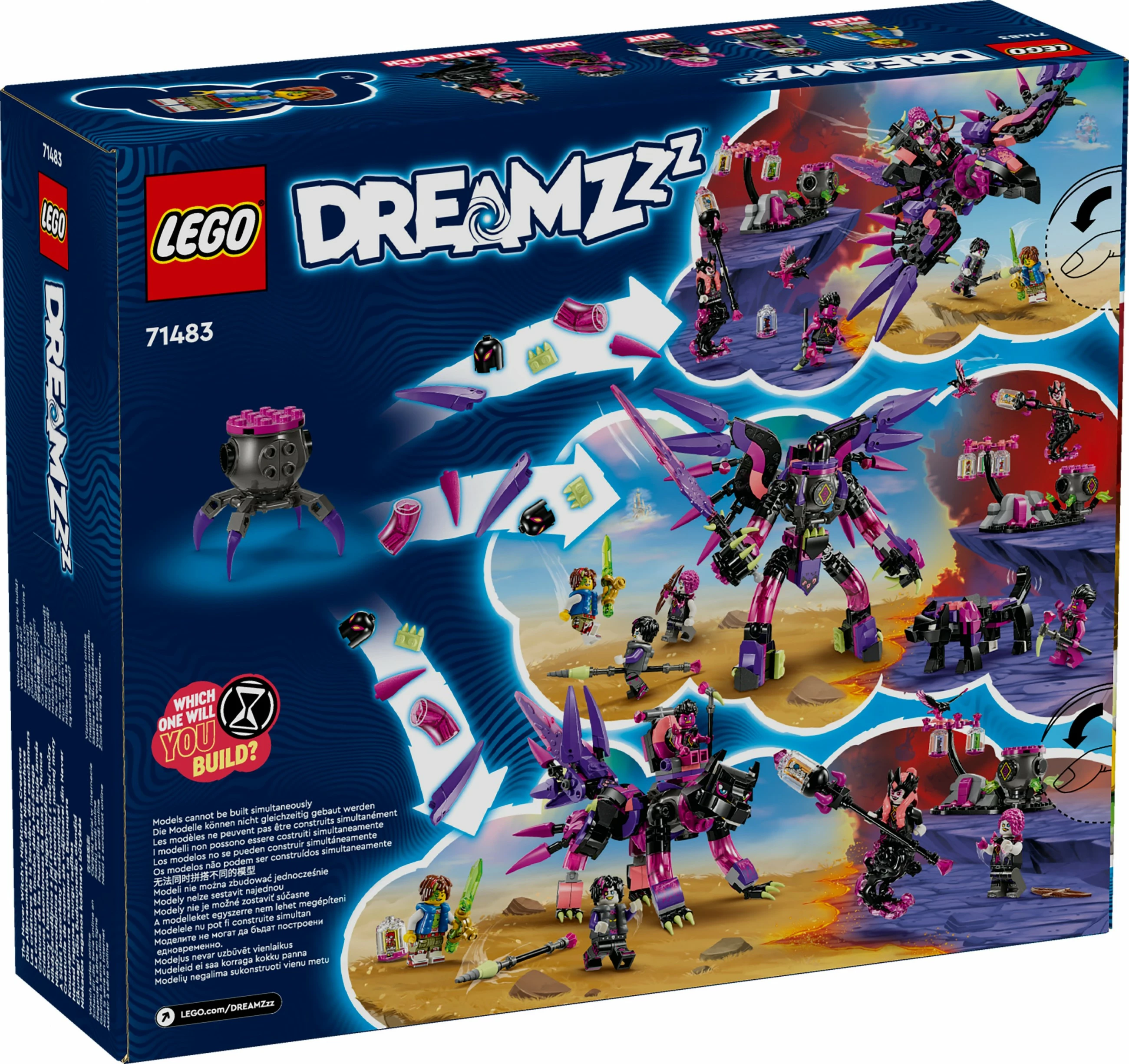 Set ndërtimi LEGO DREAMZzz 71483, 457 pjesë, shumëngjyrësh