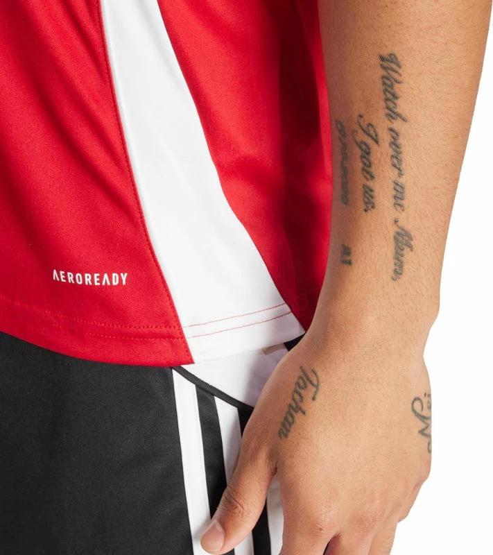 Fanellë futbolli për meshkuj adidas, e kuqe