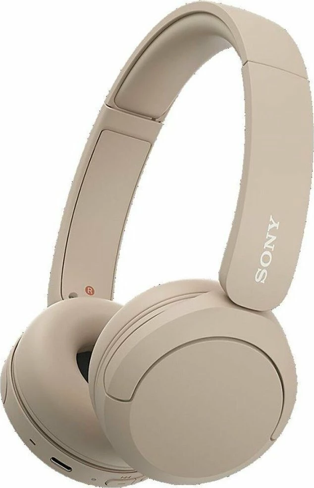 Kufje Bluetooth Sony WH-CH520, On-ear, mikrofon, 40h bateri, krem