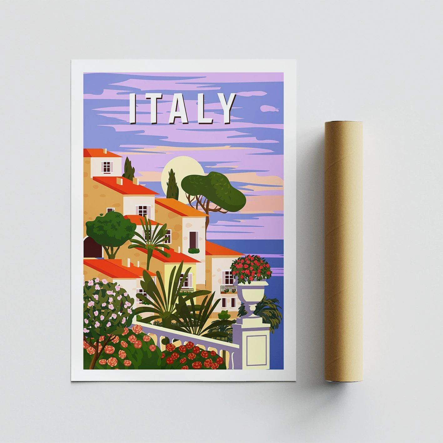 Poster A3 Wallity, Itali - 2018