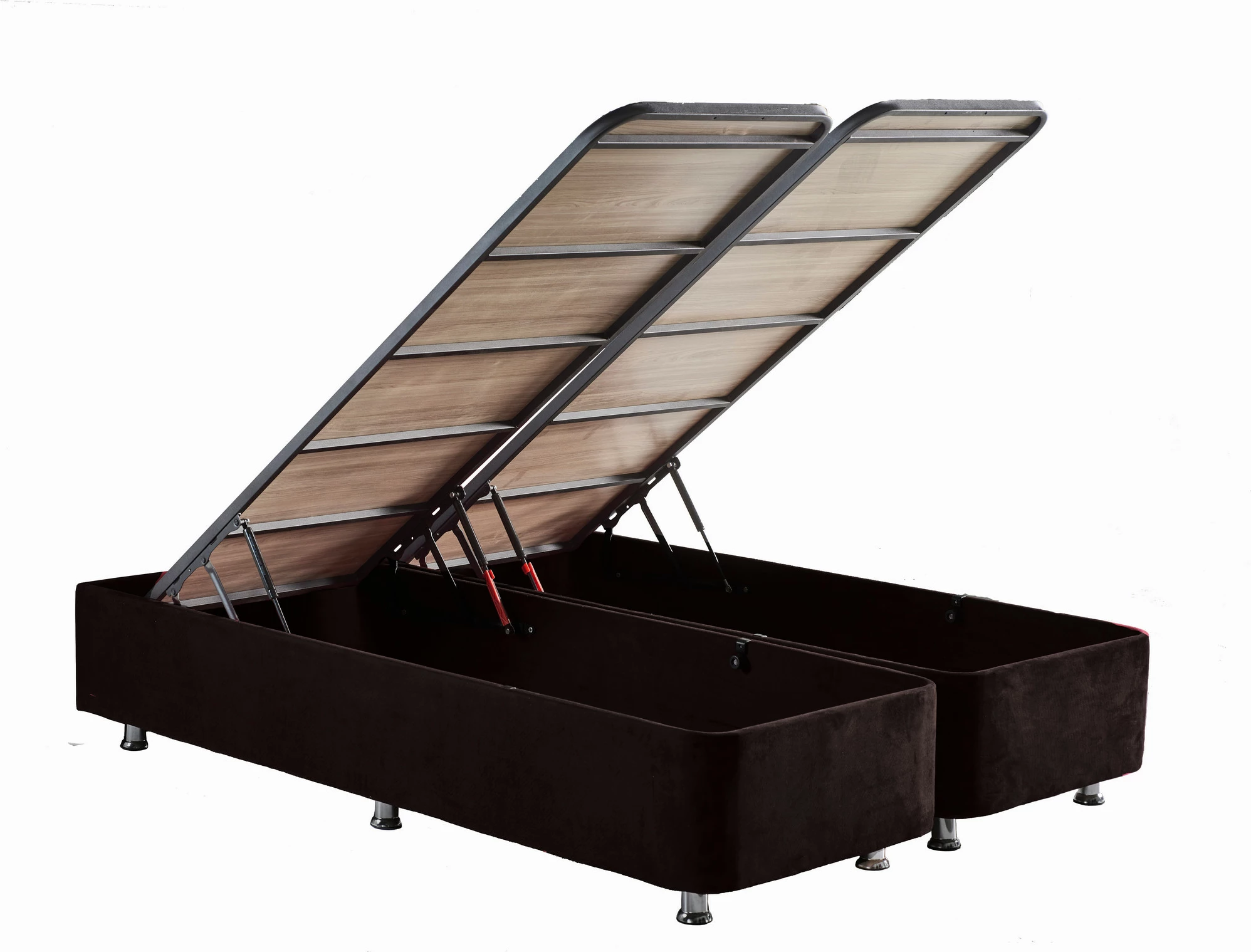 Baze krevati dopio, ngjyrë e zezë, Skye Decor Ela Double, 150x200