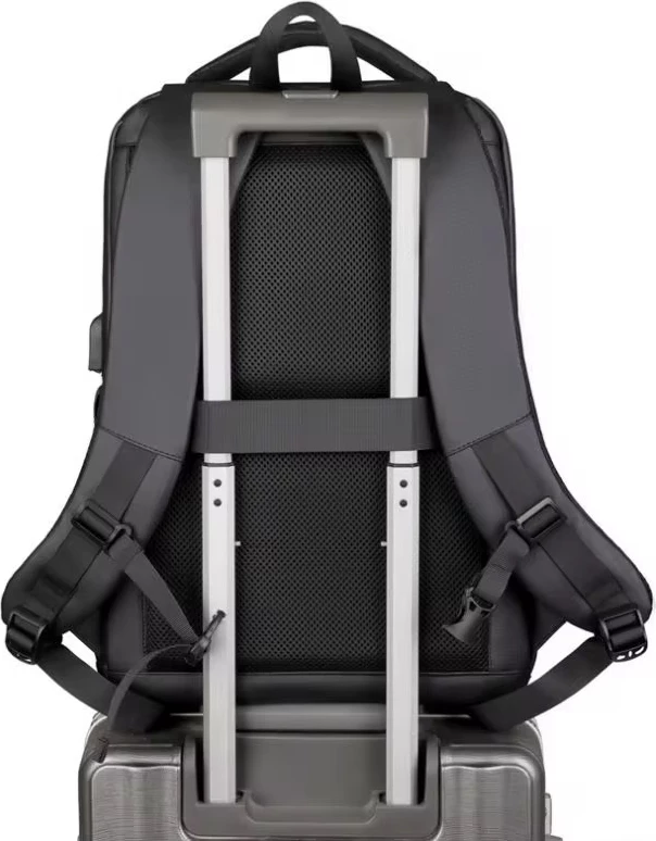 Çantë shpine, 42x30x16 cm, e zezë