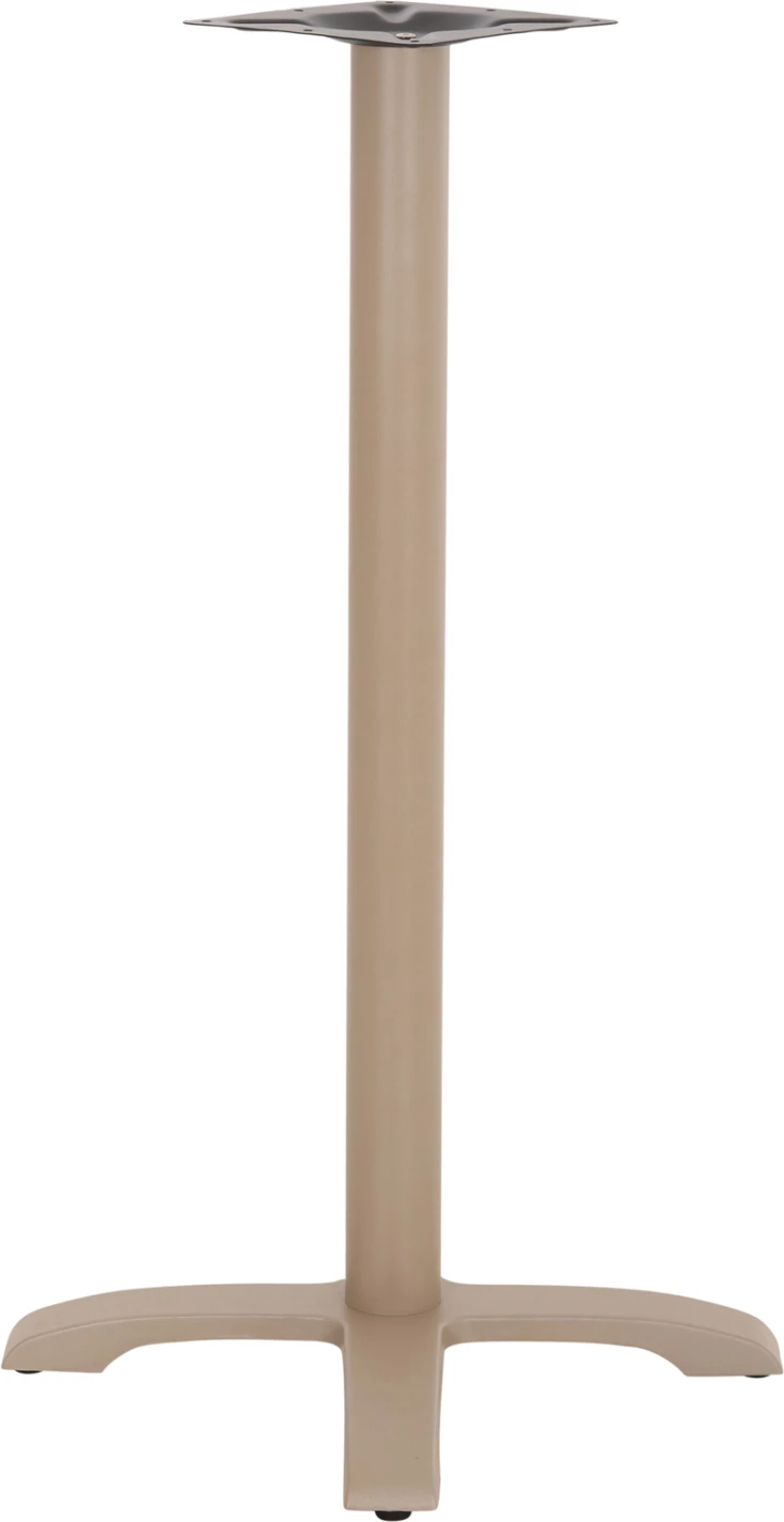 Baza për tavolinë bari, metal/hekuri i derdhur, ngjyrë kapuçino, FH417.25, 62x62x108cm