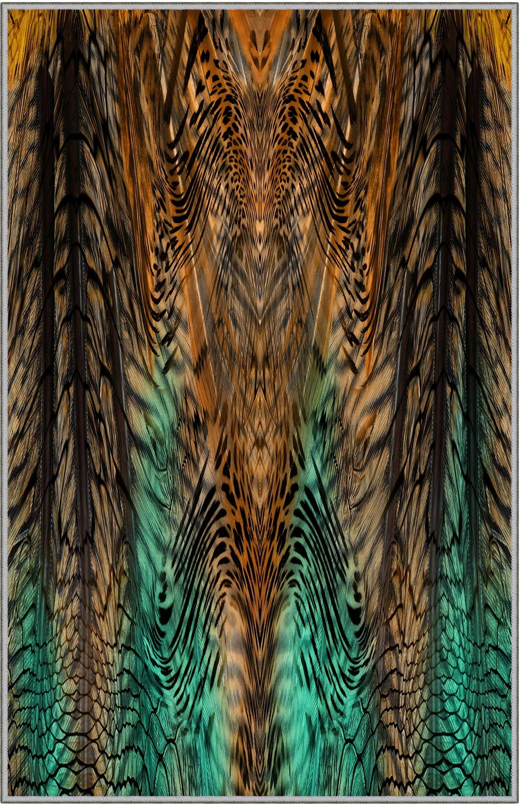 Qilim për korridor, shumëngjyrësh, Conceptum Hypnose, Hmnt268, 100x150cm