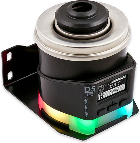 Pompë uji Aquacomputer D5 NEXT, për ftohje me lëng, RGB, me ekran