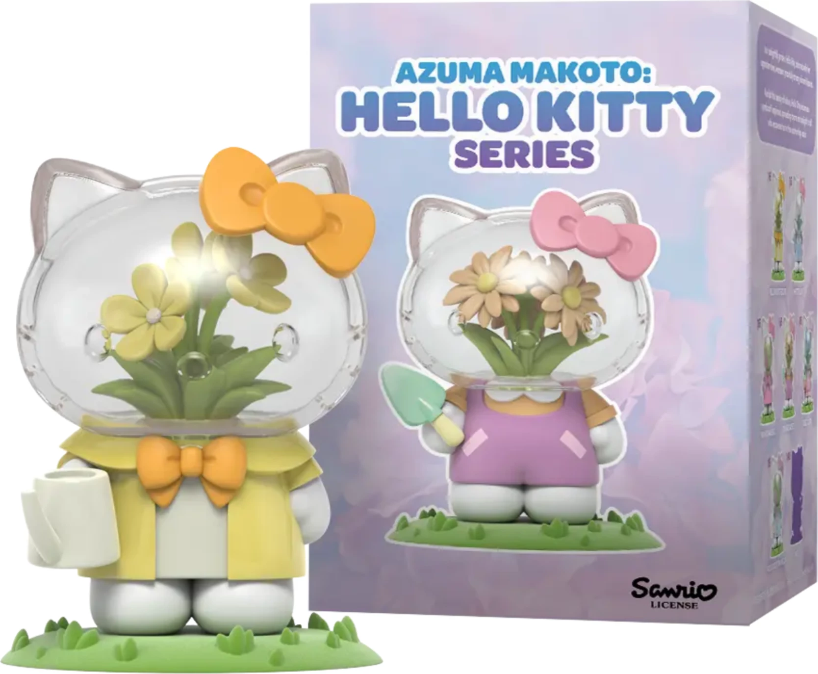 Figurinë koleksionuese Mighty Jaxx Azuma Makoto x Sanrio Hello Kitty Series, vinyl, kuti surprizë, 1 copë (random)