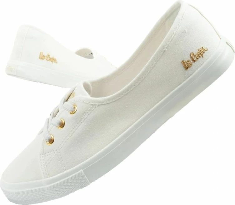 Atlete femra Lee Cooper slip-on baletka, të bardha