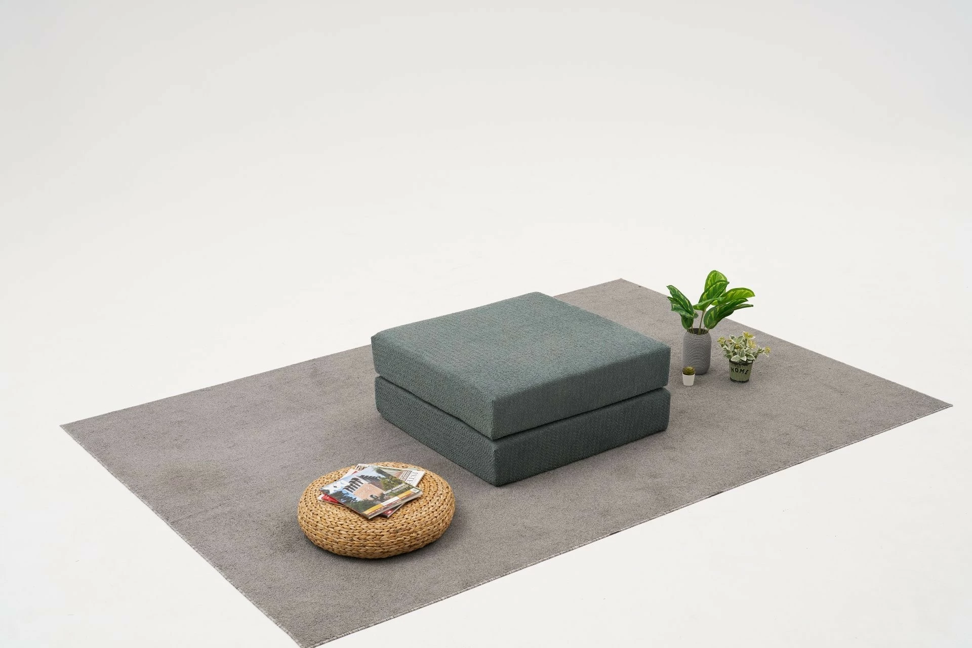 Puf Atelier del Sofa, Comfort, ngjyrë e gjelbër