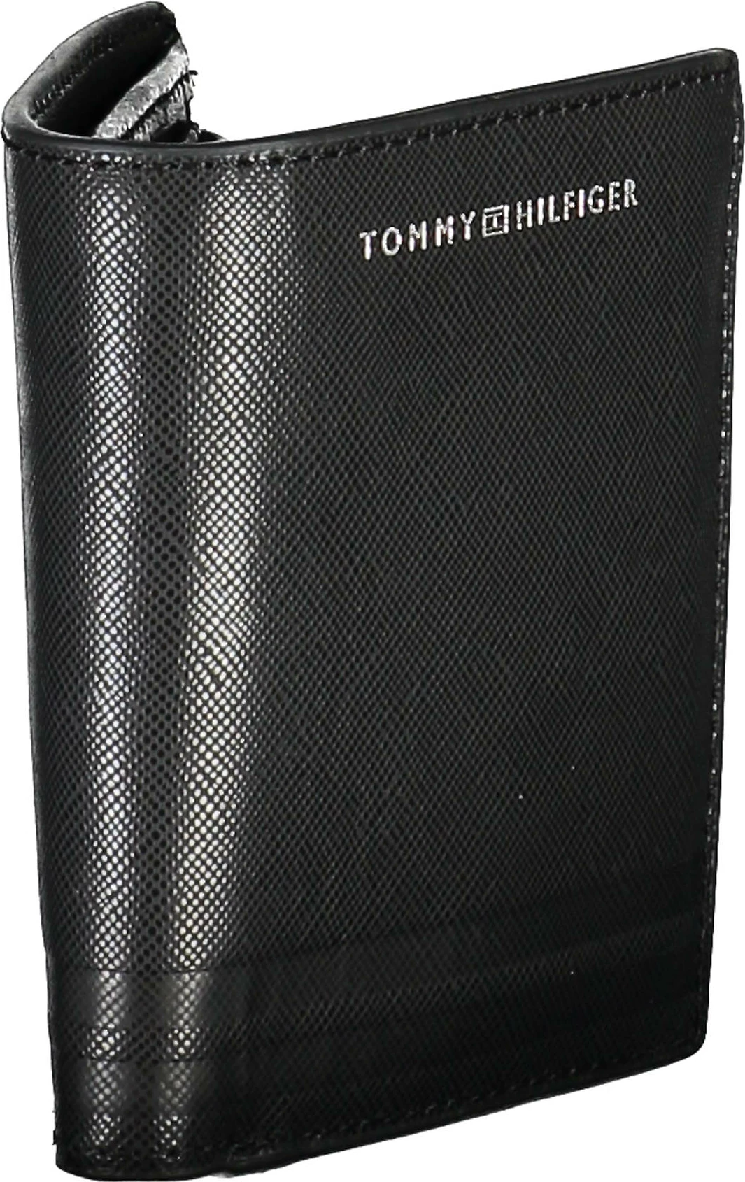 Portofol për meshkuj TOMMY HILFIGER, i zi