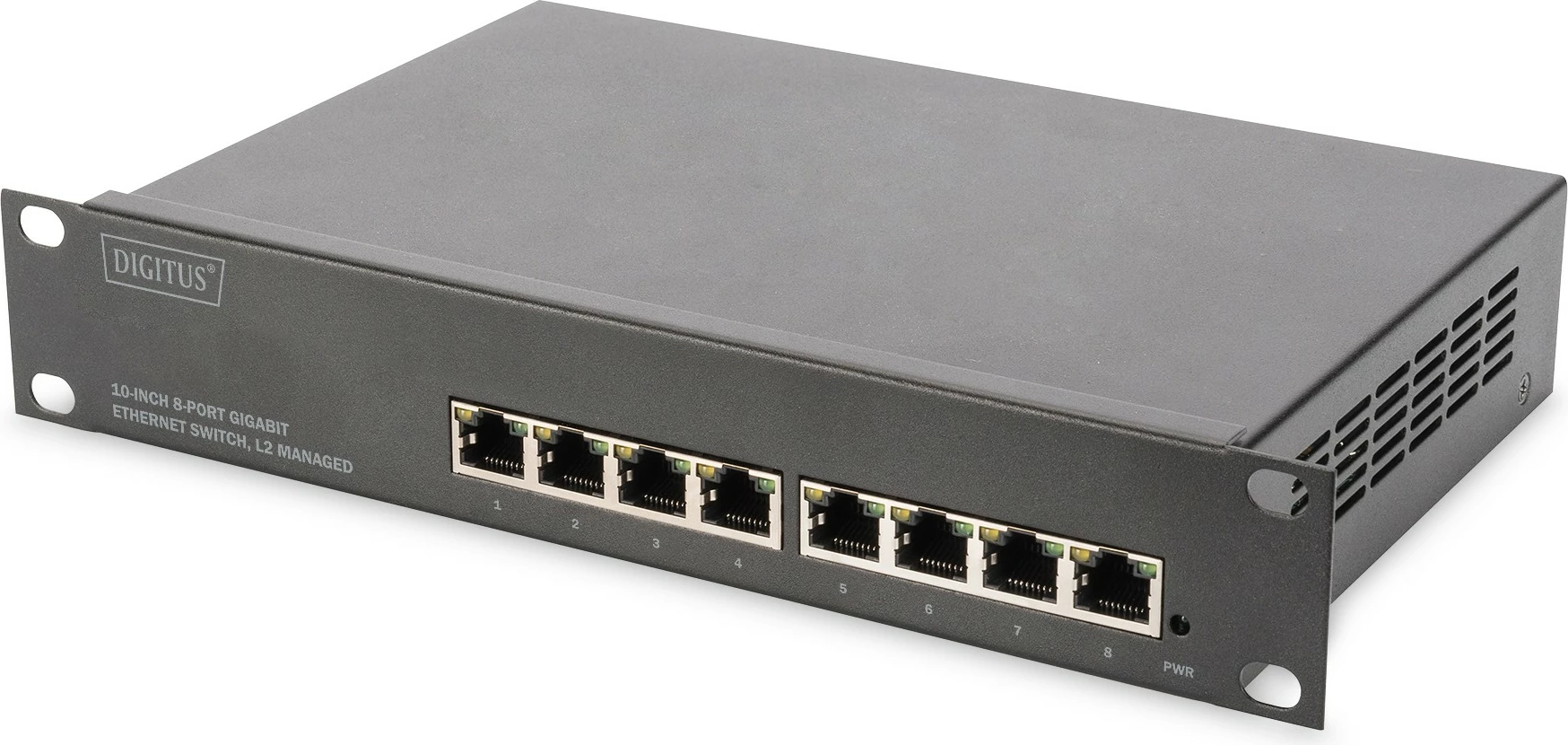 Switch Digitus 8-Port Gigabit Managed, i zi