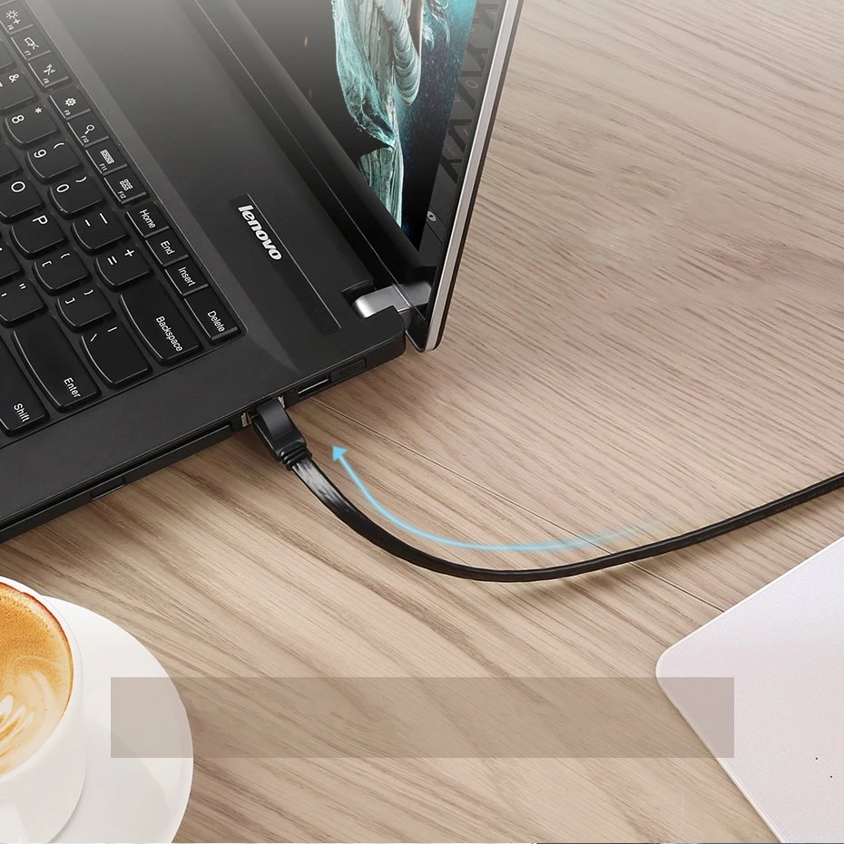 Kabllo rrjeti Ugreen NW106 11265, Cat 7 STP, RJ45, 10m, e zezë