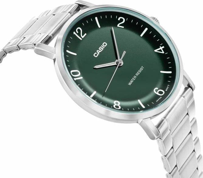 Orë dore për meshkuj CASIO, argjendtë