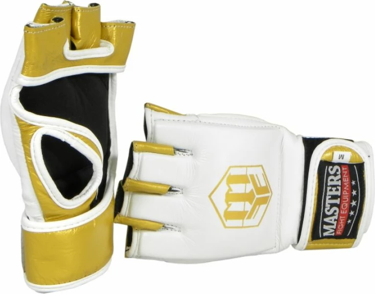Doreza për MMA Masters, për meshkuj, të bardha me ari [Madhësia: M]