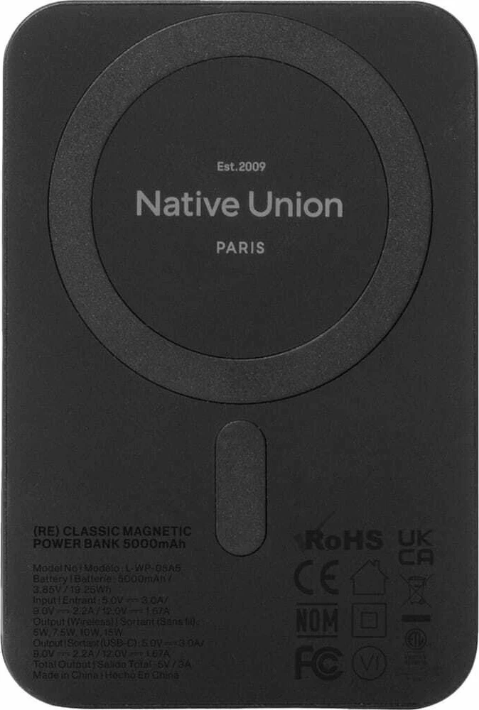 Powerbank Native Union (Re)Classic Magnetic 5000mAh 20W USB-C PD, i zi