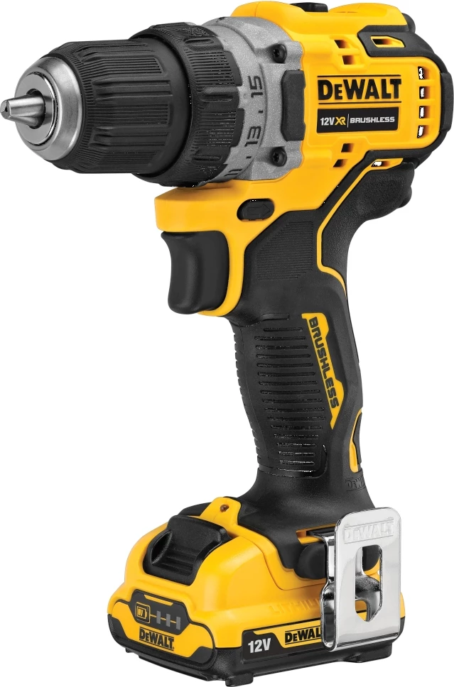 Trapan/vidhosës kompakt DeWalt DCD701D2 12V 2.0Ah, 2x bateri, karikues DCB112, TSTAK